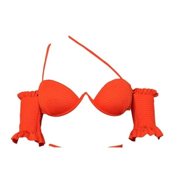 NWT Victorias Secret B Fyne Orange Anika Top Size XXL - Picture 2 of 5